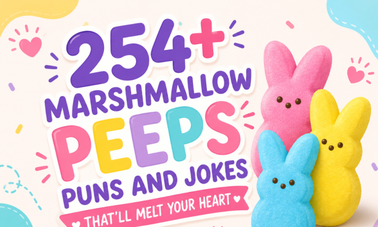 marshmallow peeps puns and jokes